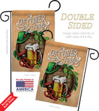 Oktoberfest Festival - Beverages Happy Hour & Drinks Vertical Impressions Decorative Flags HG137109 Made In USA