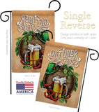 Oktoberfest Festival - Beverages Happy Hour & Drinks Vertical Impressions Decorative Flags HG137109 Made In USA