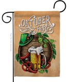 Oktoberfest Festival - Beverages Happy Hour & Drinks Vertical Impressions Decorative Flags HG137109 Made In USA