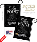 Coffer Point - Beverages Happy Hour & Drinks Vertical Impressions Decorative Flags HG137272 Made In USA