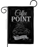 Coffer Point - Beverages Happy Hour & Drinks Vertical Impressions Decorative Flags HG137272 Made In USA