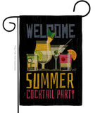 Summer Cocktail - Beverages Happy Hour & Drinks Vertical Impressions Decorative Flags HG137541 Made In USA