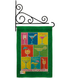 Summer Drinks - Beverages Happy Hour & Drinks Vertical Impressions Decorative Flags HG117027 Made In USA