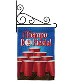 ¡Tiempo de Fiesta! - Beverages Happy Hour & Drinks Vertical Impressions Decorative Flags HG117032S Made In USA