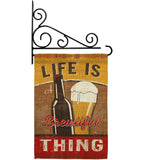 Brewtiful Thing - Beverages Happy Hour & Drinks Vertical Impressions Decorative Flags HG117048 Made In USA