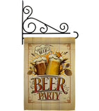 Beer Party - Beverages Happy Hour & Drinks Vertical Impressions Decorative Flags HG117061 Made In USA