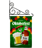 Oktoberfest Beer - Beverages Happy Hour & Drinks Vertical Impressions Decorative Flags HG117082 Made In USA