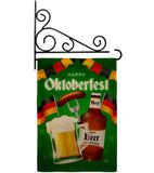 Oktoberfest Beer - Beverages Happy Hour & Drinks Vertical Impressions Decorative Flags HG117082 Made In USA