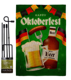 Oktoberfest Beer - Beverages Happy Hour & Drinks Vertical Impressions Decorative Flags HG117082 Made In USA