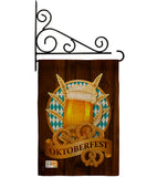 Oktoberfest - Beverages Happy Hour & Drinks Vertical Impressions Decorative Flags HG137024 Made In USA