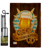 Oktoberfest - Beverages Happy Hour & Drinks Vertical Impressions Decorative Flags HG137024 Made In USA