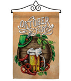 Oktoberfest Festival - Beverages Happy Hour & Drinks Vertical Impressions Decorative Flags HG137109 Made In USA