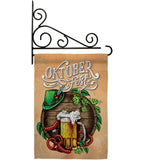 Oktoberfest Festival - Beverages Happy Hour & Drinks Vertical Impressions Decorative Flags HG137109 Made In USA