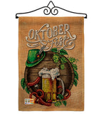 Oktoberfest Festival - Beverages Happy Hour & Drinks Vertical Impressions Decorative Flags HG137109 Made In USA