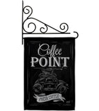 Coffer Point - Beverages Happy Hour & Drinks Vertical Impressions Decorative Flags HG137272 Made In USA