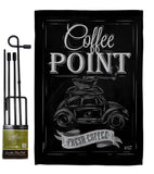 Coffer Point - Beverages Happy Hour & Drinks Vertical Impressions Decorative Flags HG137272 Made In USA