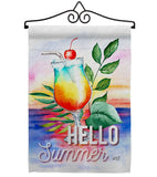 Summer Cool Drink - Beverages Happy Hour & Drinks Vertical Impressions Decorative Flags HG137444 Made In USA