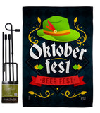 Oktober Fest - Beverages Happy Hour & Drinks Vertical Impressions Decorative Flags HG137621 Made In USA