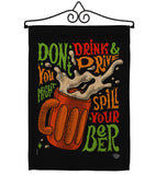 Don't Drink Beer - Beverages Happy Hour & Drinks Vertical Impressions Decorative Flags HG192300 Made In USA