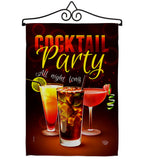 All Night Long - Beverages Happy Hour & Drinks Vertical Impressions Decorative Flags HG192523 Made In USA