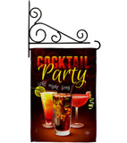 All Night Long - Beverages Happy Hour & Drinks Vertical Impressions Decorative Flags HG192523 Made In USA