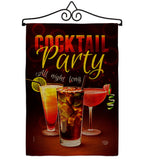 All Night Long - Beverages Happy Hour & Drinks Vertical Impressions Decorative Flags HG192523 Made In USA