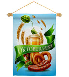 It Oktoberfest - Beverages Happy Hour & Drinks Vertical Impressions Decorative Flags HG192682 Made In USA