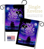 Be Still - Faith Religious Inspirational Vertical Impressions Decorative Flags HG130349 Made In USA