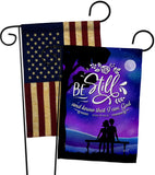 Be Still - Faith Religious Inspirational Vertical Impressions Decorative Flags HG130349 Made In USA