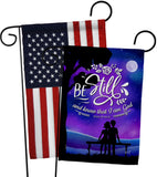 Be Still - Faith Religious Inspirational Vertical Impressions Decorative Flags HG130349 Made In USA