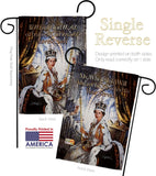 ER II Devoled Your Service - Expression Inspirational Vertical Impressions Decorative Flags HG180333 Made In USA