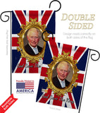 God Save The King - Expression Inspirational Vertical Impressions Decorative Flags HG180335 Made In USA