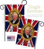 God Save The King - Expression Inspirational Vertical Impressions Decorative Flags HG180335 Made In USA