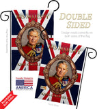 His Majesty CR III - Expression Inspirational Vertical Impressions Decorative Flags HG180337 Made In USA