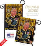 UK King Charles III - Expression Inspirational Vertical Impressions Decorative Flags HG180338 Made In USA