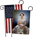 Queen Jubilee - Expression Inspirational Vertical Impressions Decorative Flags HG180328 Made In USA