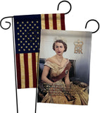 ER II Message - Expression Inspirational Vertical Impressions Decorative Flags HG180329 Made In USA