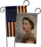 We Will Meet Again ER II - Expression Inspirational Vertical Impressions Decorative Flags HG180332 Made In USA