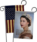 We Will Meet Again ER II - Expression Inspirational Vertical Impressions Decorative Flags HG180332 Made In USA