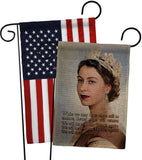 We Will Meet Again ER II - Expression Inspirational Vertical Impressions Decorative Flags HG180332 Made In USA