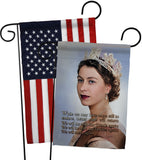 We Will Meet Again ER II - Expression Inspirational Vertical Impressions Decorative Flags HG180332 Made In USA