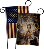 ER II Devoled Your Service - Expression Inspirational Vertical Impressions Decorative Flags HG180333 Made In USA