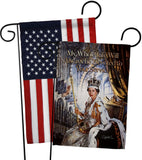 ER II Devoled Your Service - Expression Inspirational Vertical Impressions Decorative Flags HG180333 Made In USA