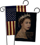 Remembering ER II - Expression Inspirational Vertical Impressions Decorative Flags HG180334 Made In USA