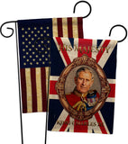 His Majesty CR III - Expression Inspirational Vertical Impressions Decorative Flags HG180337 Made In USA