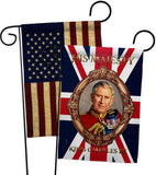 His Majesty CR III - Expression Inspirational Vertical Impressions Decorative Flags HG180337 Made In USA