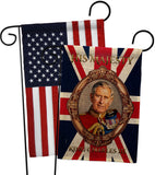 His Majesty CR III - Expression Inspirational Vertical Impressions Decorative Flags HG180337 Made In USA