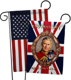 His Majesty CR III - Expression Inspirational Vertical Impressions Decorative Flags HG180337 Made In USA