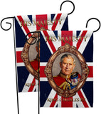 His Majesty CR III - Expression Inspirational Vertical Impressions Decorative Flags HG180337 Made In USA