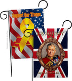 His Majesty CR III - Expression Inspirational Vertical Impressions Decorative Flags HG180337 Made In USA